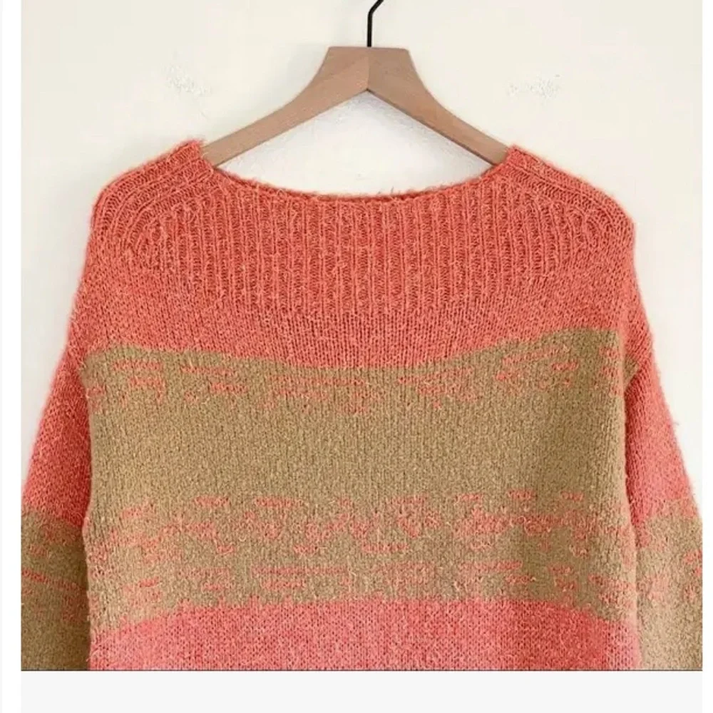 ANTHROPOLOGIE • Pilcro Striped Rugby Style Stripe Tunic Length Sweater - Picture 4 of 15